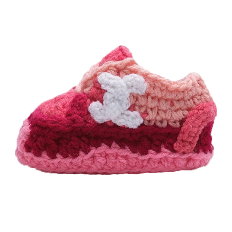Chanel Crochet Baby Booties