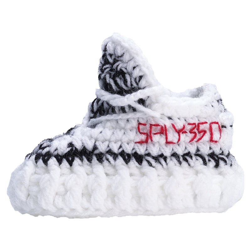 Zebra Crochet Shoes