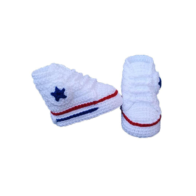 Converse Chuck Taylors Baby Crochet Shoes
